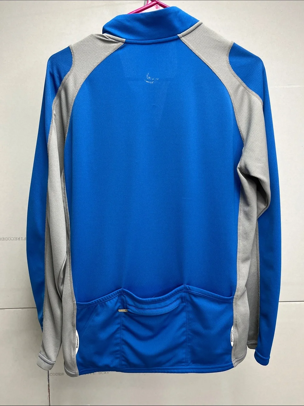 Cannondale Men’s Blue & Gray Lightweight Cycling Shirt Jacket Medium